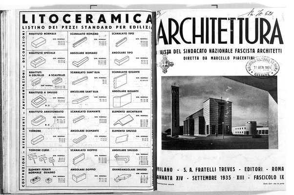 Architettura : rivista del Sindacato nazionale fascista architetti