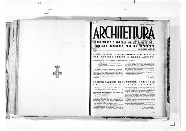 Architettura : rivista del Sindacato nazionale fascista architetti