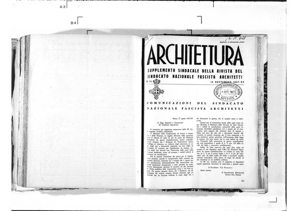 Architettura : rivista del Sindacato nazionale fascista architetti