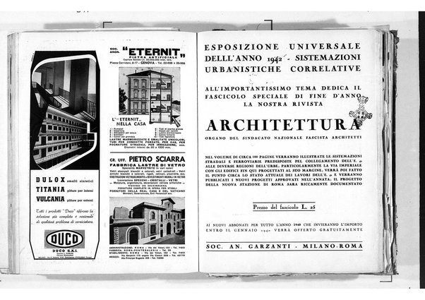 Architettura : rivista del Sindacato nazionale fascista architetti