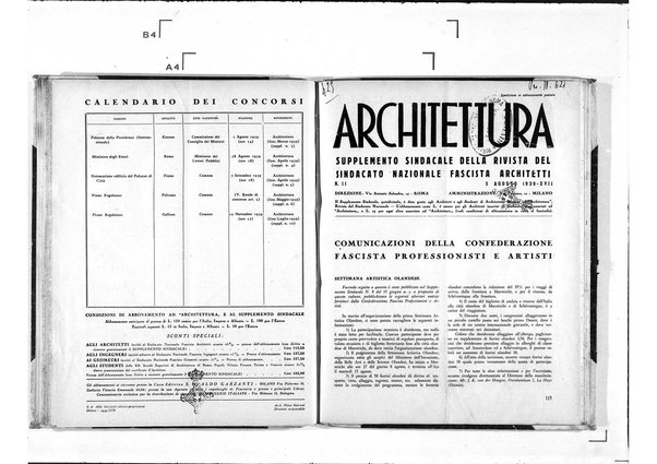 Architettura : rivista del Sindacato nazionale fascista architetti