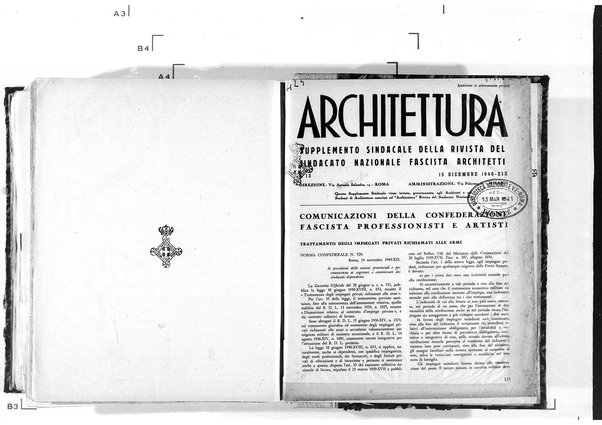 Architettura : rivista del Sindacato nazionale fascista architetti