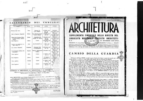 Architettura : rivista del Sindacato nazionale fascista architetti