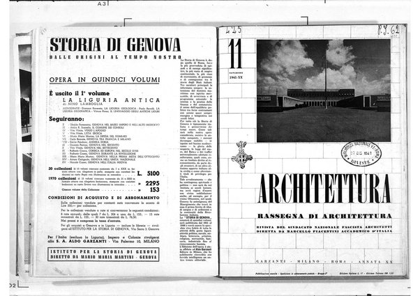 Architettura : rivista del Sindacato nazionale fascista architetti