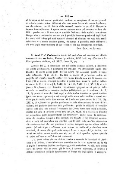 Archivio giuridico Filippo Serafini