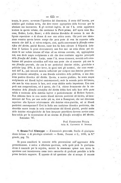 Archivio giuridico Filippo Serafini