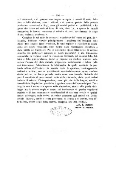 Archivio giuridico Filippo Serafini