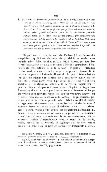 Archivio giuridico Filippo Serafini