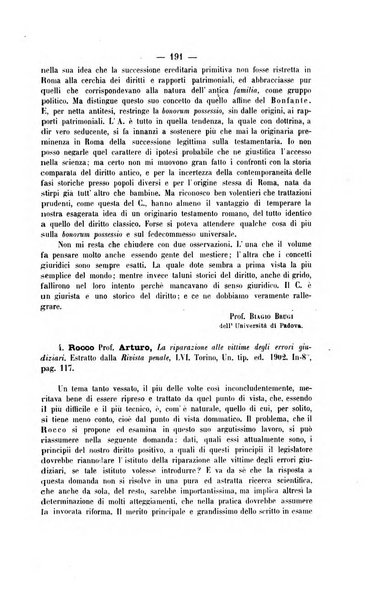 Archivio giuridico Filippo Serafini