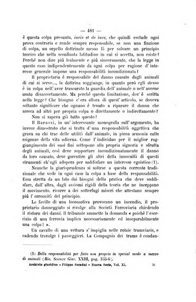 Archivio giuridico Filippo Serafini