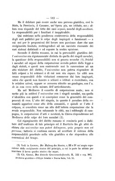 Archivio giuridico Filippo Serafini