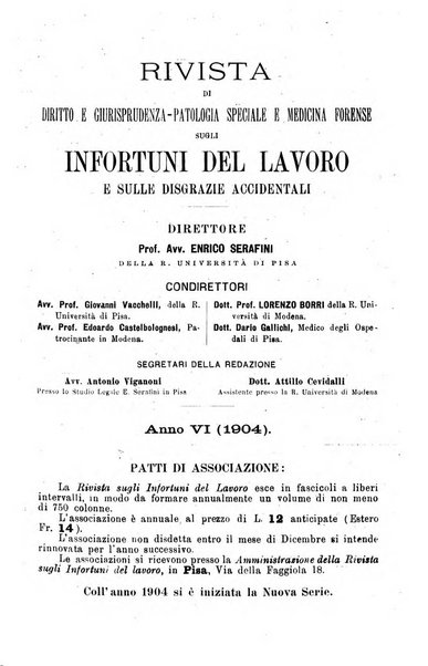 Archivio giuridico Filippo Serafini