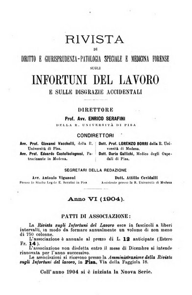 Archivio giuridico Filippo Serafini