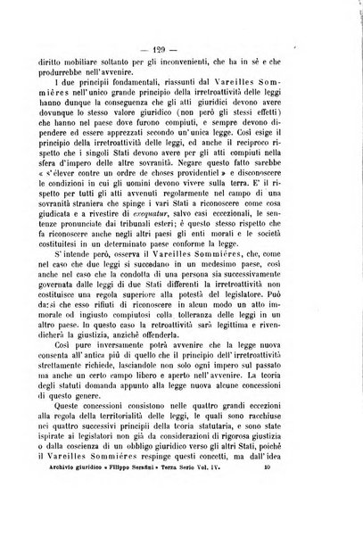 Archivio giuridico Filippo Serafini