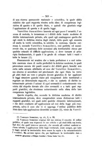 Archivio giuridico Filippo Serafini