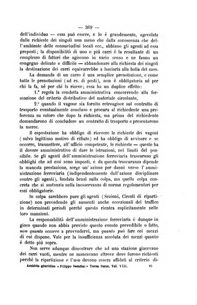 Archivio giuridico Filippo Serafini