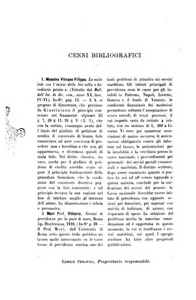 Archivio giuridico Filippo Serafini