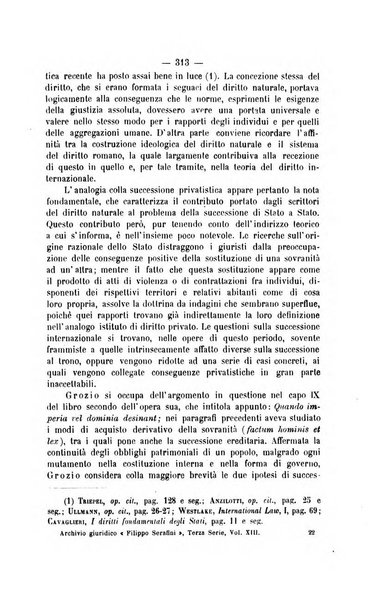 Archivio giuridico Filippo Serafini