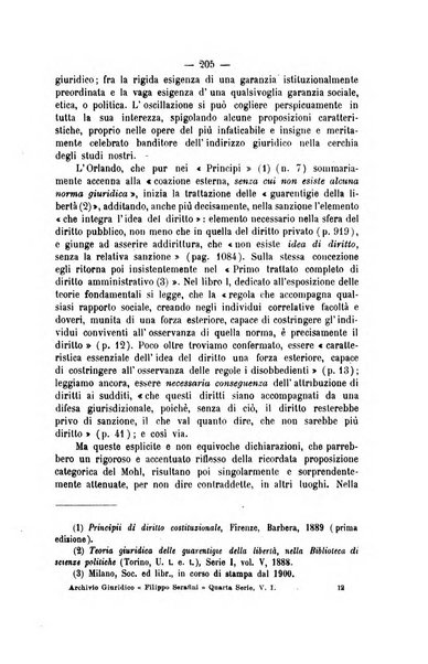 Archivio giuridico Filippo Serafini