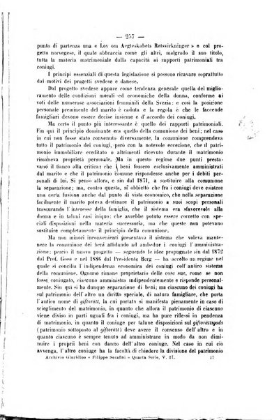 Archivio giuridico Filippo Serafini