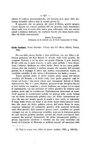 Archivio giuridico Filippo Serafini