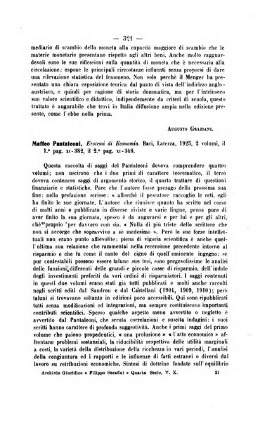 Archivio giuridico Filippo Serafini