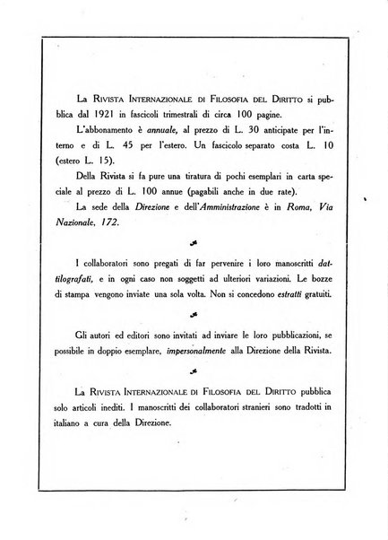 Rivista internazionale di filosofia del diritto