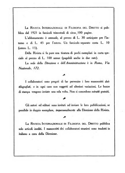 Rivista internazionale di filosofia del diritto