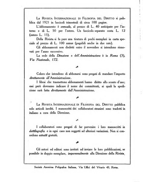 Rivista internazionale di filosofia del diritto