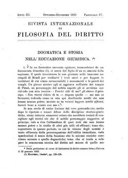 Rivista internazionale di filosofia del diritto