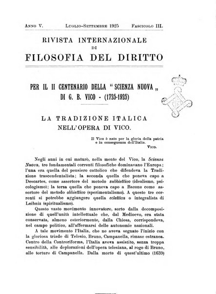 Rivista internazionale di filosofia del diritto