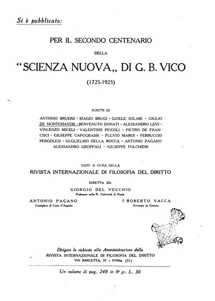 Rivista internazionale di filosofia del diritto