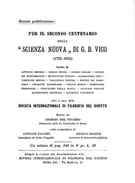 Rivista internazionale di filosofia del diritto