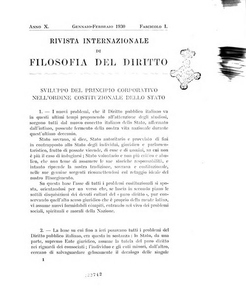 Rivista internazionale di filosofia del diritto