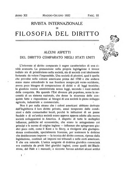 Rivista internazionale di filosofia del diritto