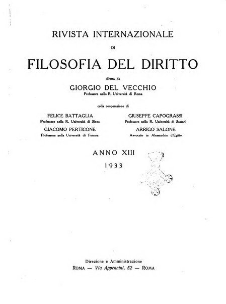 Rivista internazionale di filosofia del diritto