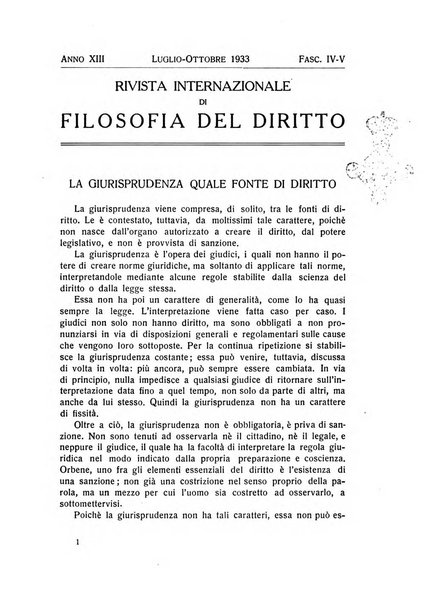 Rivista internazionale di filosofia del diritto