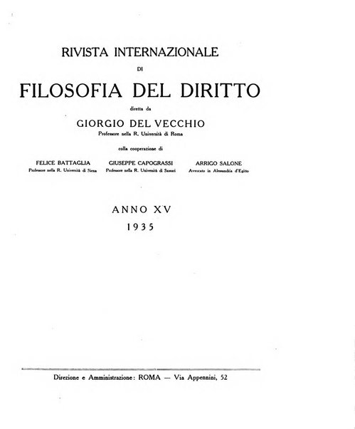 Rivista internazionale di filosofia del diritto