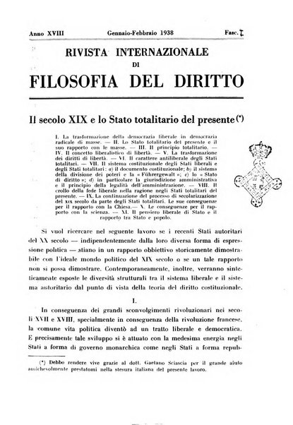 Rivista internazionale di filosofia del diritto