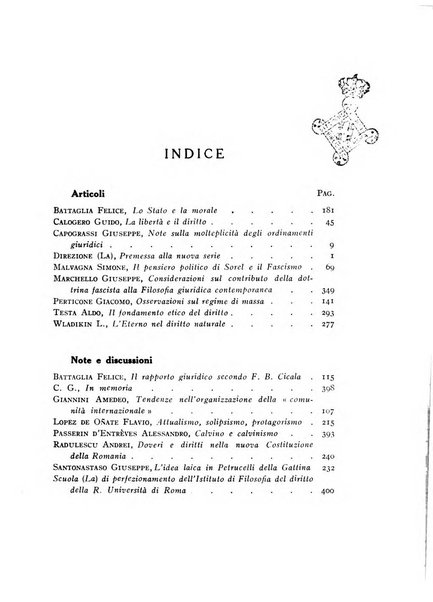 Rivista internazionale di filosofia del diritto