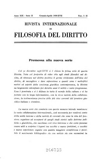 Rivista internazionale di filosofia del diritto