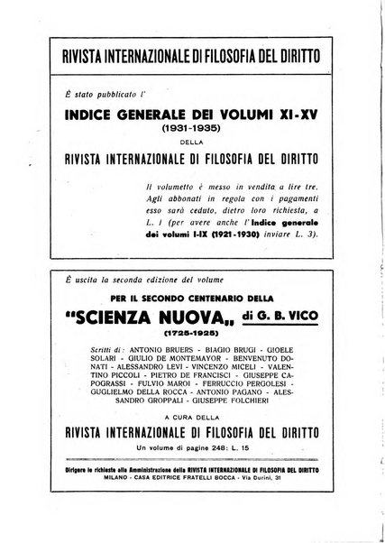 Rivista internazionale di filosofia del diritto