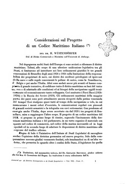 Annuario di diritto comparato e di studi legislativi