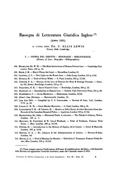 Annuario di diritto comparato e di studi legislativi