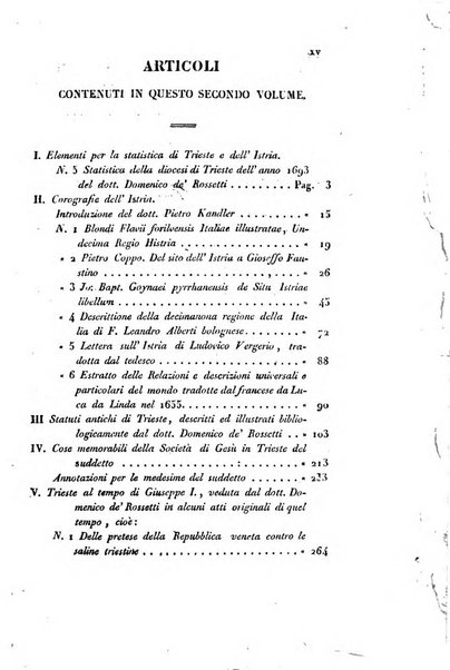 L'Archeografo triestino raccolta di opuscoli e notizie per Trieste e per l'Istria