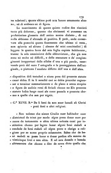 L'Archeografo triestino raccolta di opuscoli e notizie per Trieste e per l'Istria