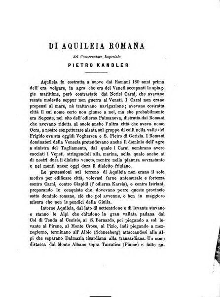 L'Archeografo triestino raccolta di opuscoli e notizie per Trieste e per l'Istria