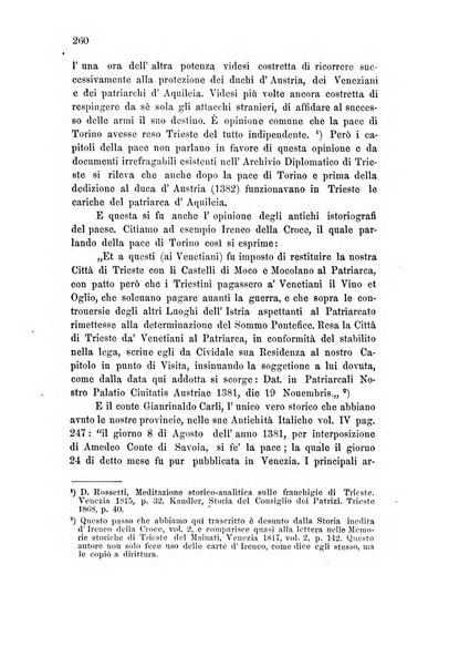 L'Archeografo triestino raccolta di opuscoli e notizie per Trieste e per l'Istria