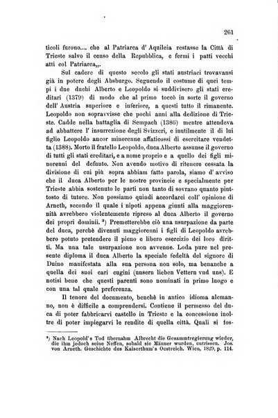 L'Archeografo triestino raccolta di opuscoli e notizie per Trieste e per l'Istria