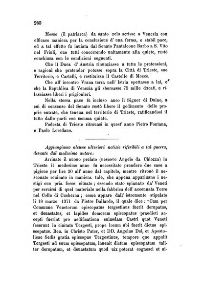 L'Archeografo triestino raccolta di opuscoli e notizie per Trieste e per l'Istria